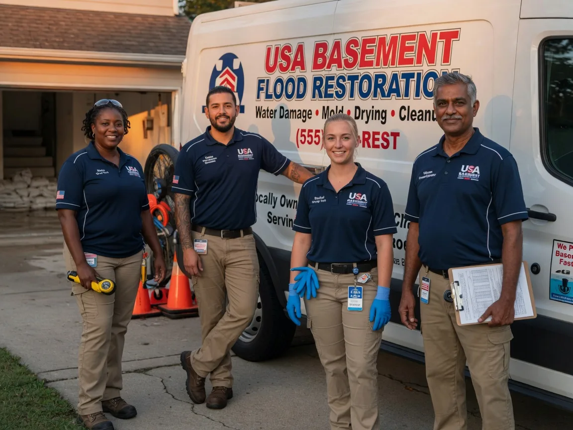 Basement Flood Cleanup company in Volga, IA
